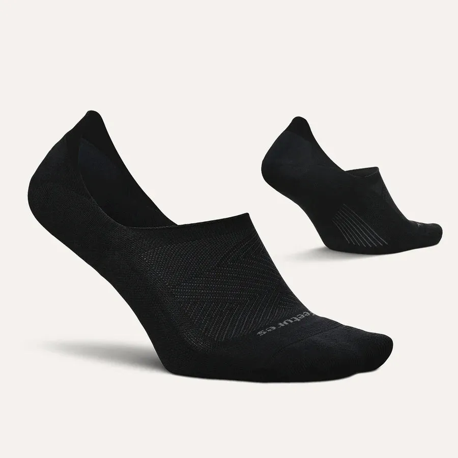 Feetures Elite Light Cushion Invisible Sock - Black