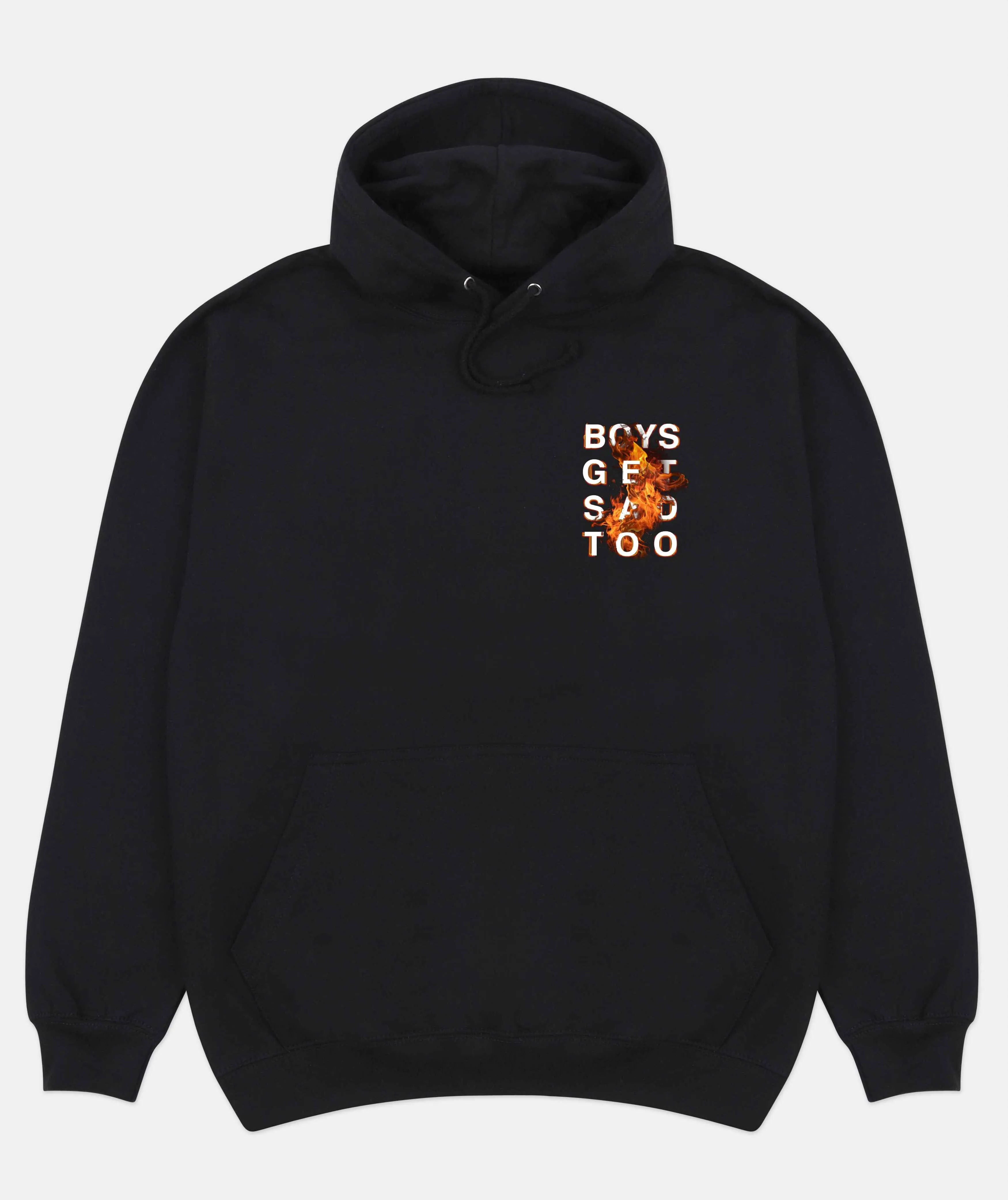 FIRE HOODY BLACK