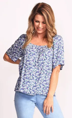 Floral Flowy Summer Top