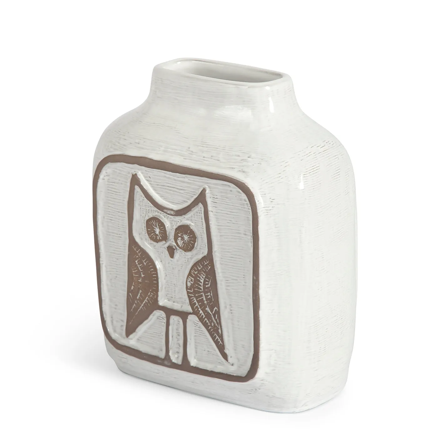 Glass Menagerie Owl Vase