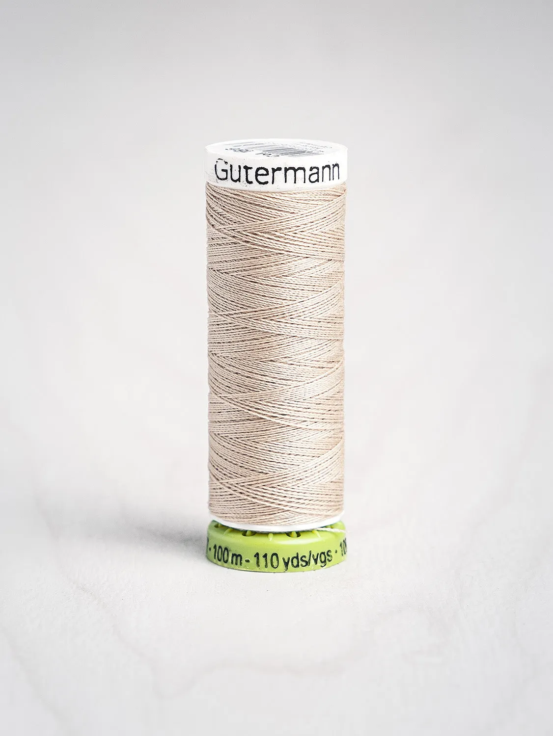 Gütermann All Purpose rPET Recycled Thread - Warm Beige 186