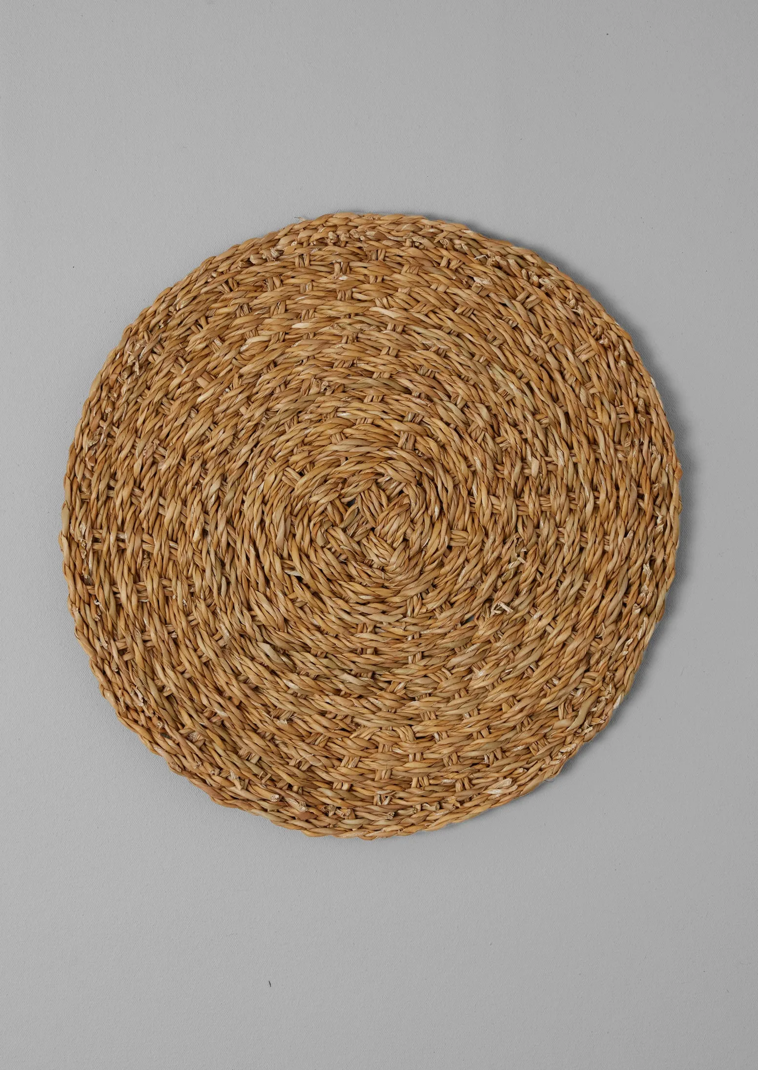 Hand Woven Hogla Placemat | Natural