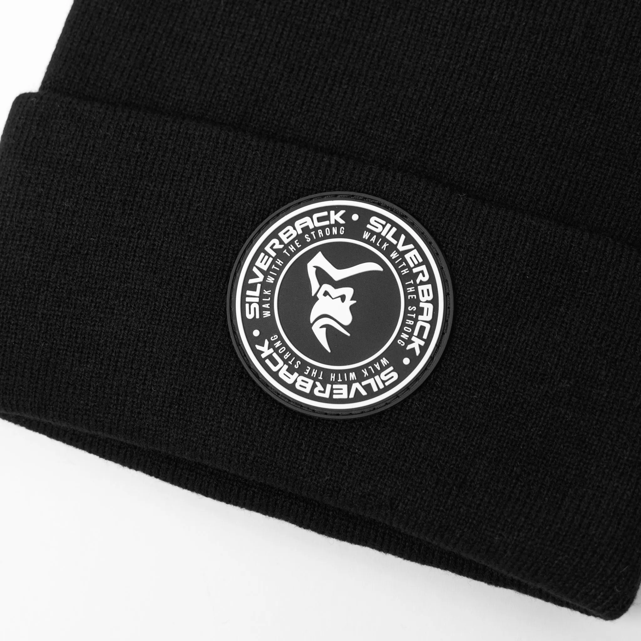 High Cuff Patch Beanie