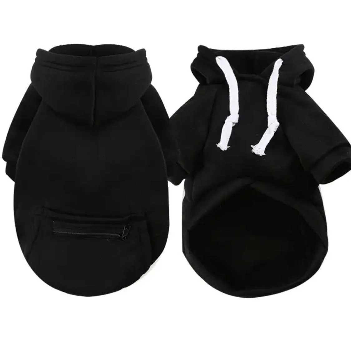 Hoodie With Zipper Pocket