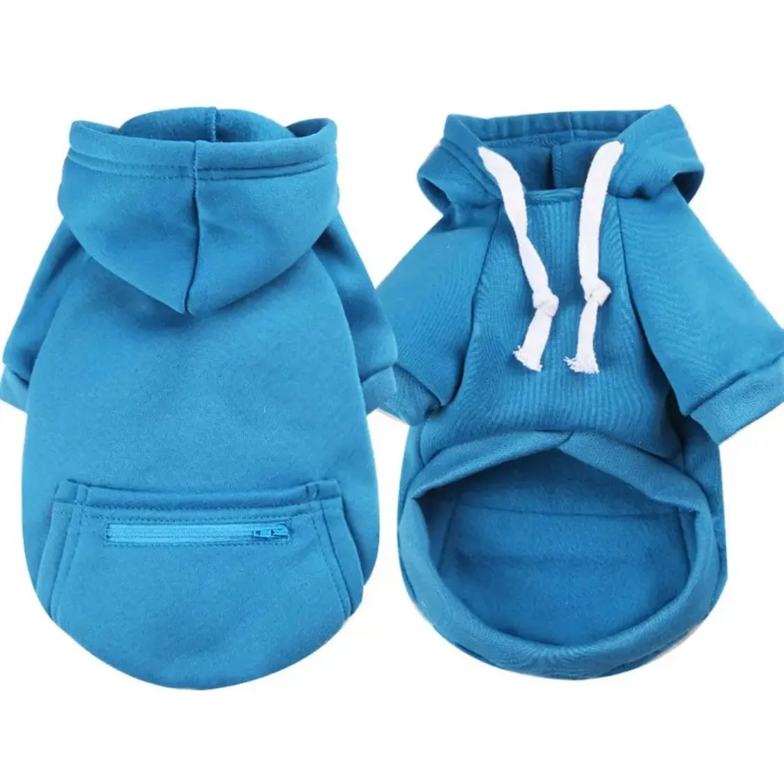 Hoodie With Zipper Pocket