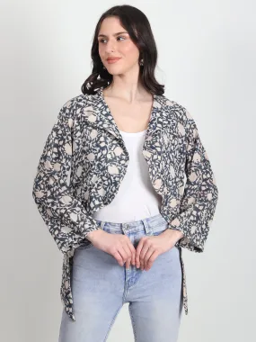 Innes floral Printed shrug