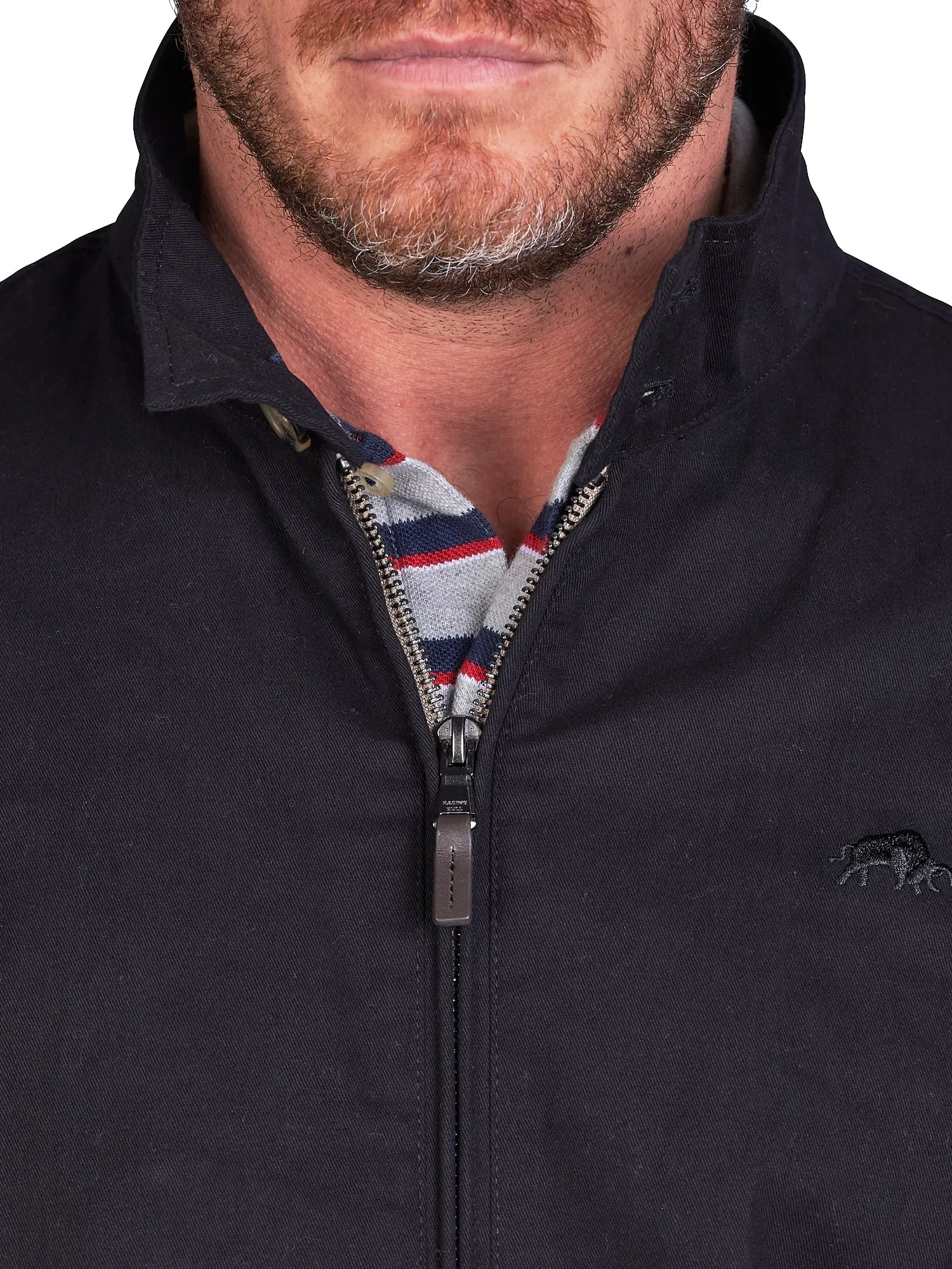 Lightweight Harrington Jacket - Black