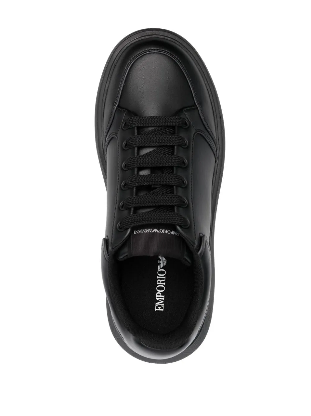 LOGO LEATHER SNEAKERS