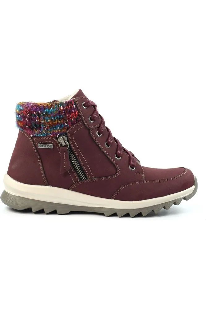 Lunar Lunar Buttermere Burgundy Waterproof Boot GLB115