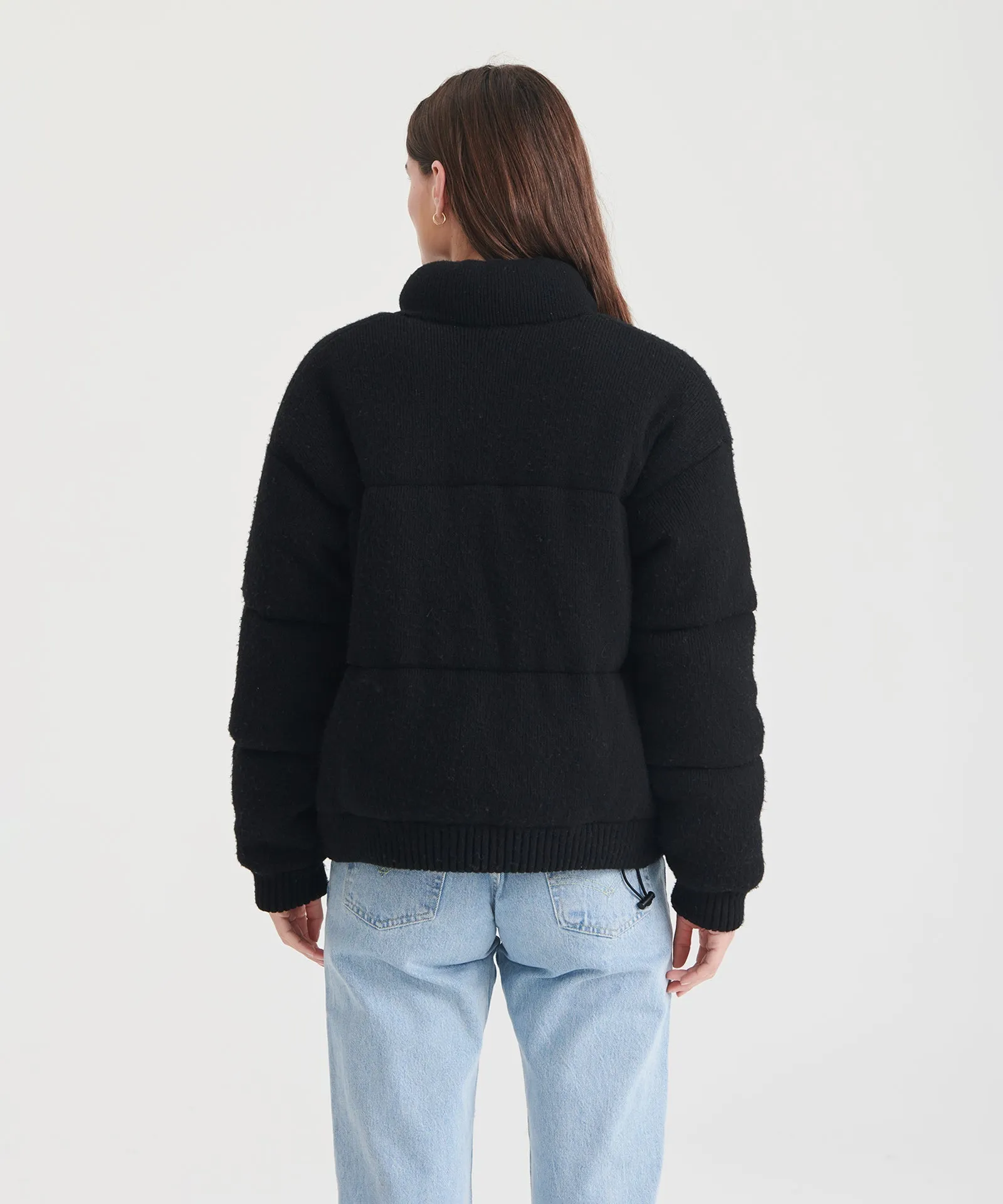 Merino Cashmere Puffer Jacket