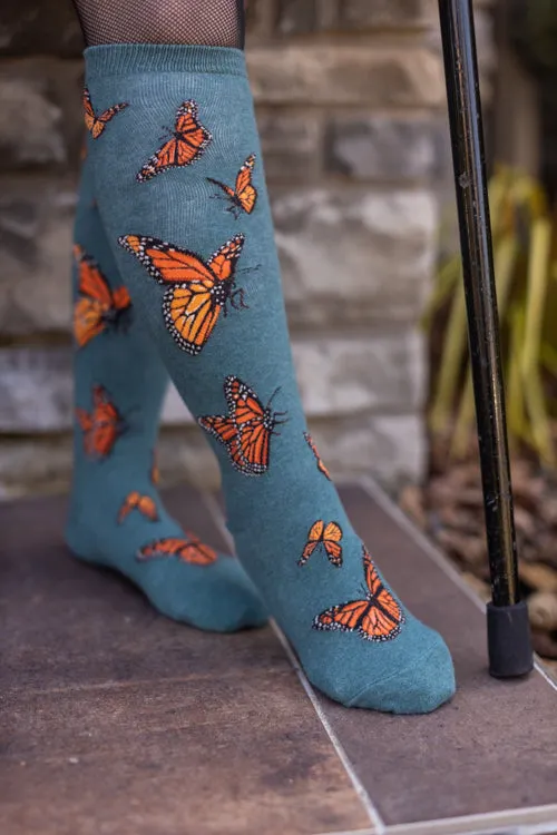 Monarch Butterfly Knee High