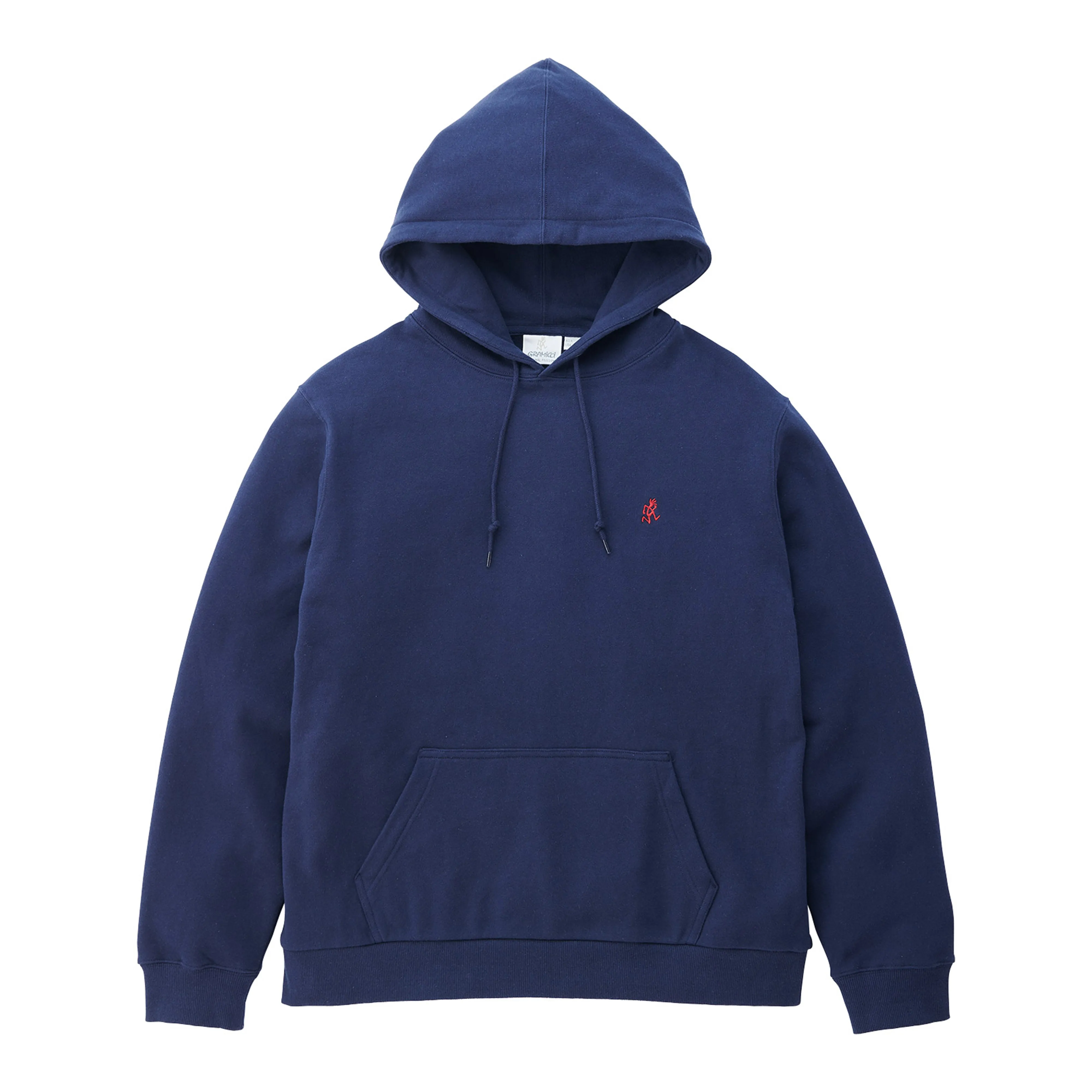 One Point Hooded Sweatshirt - Navy