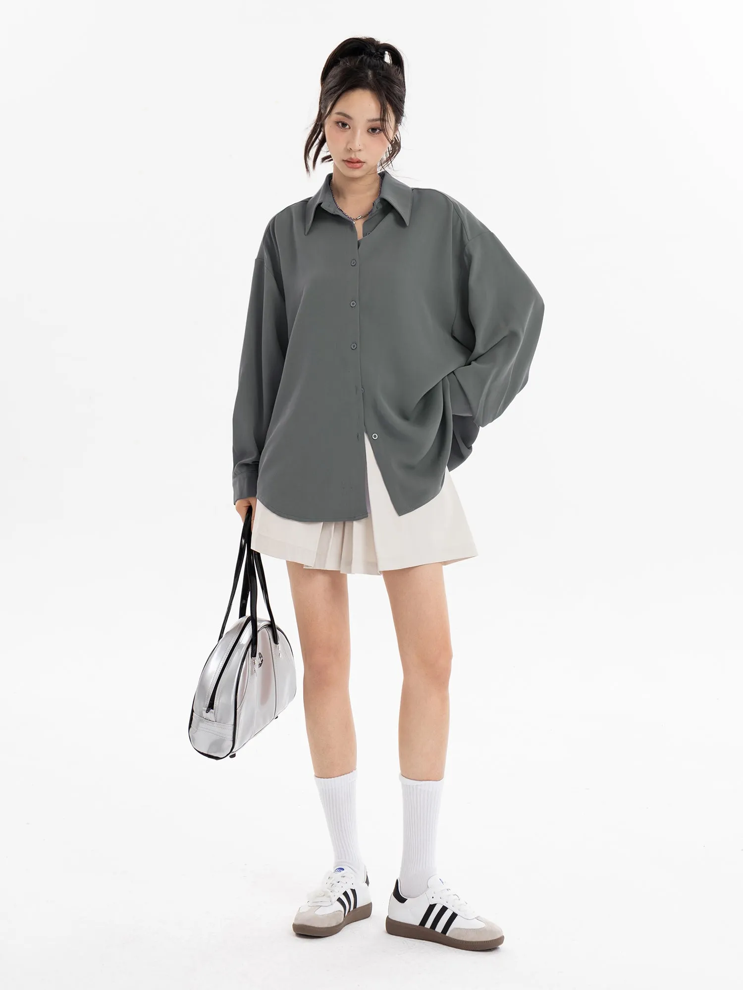 Oversized Button Shirt