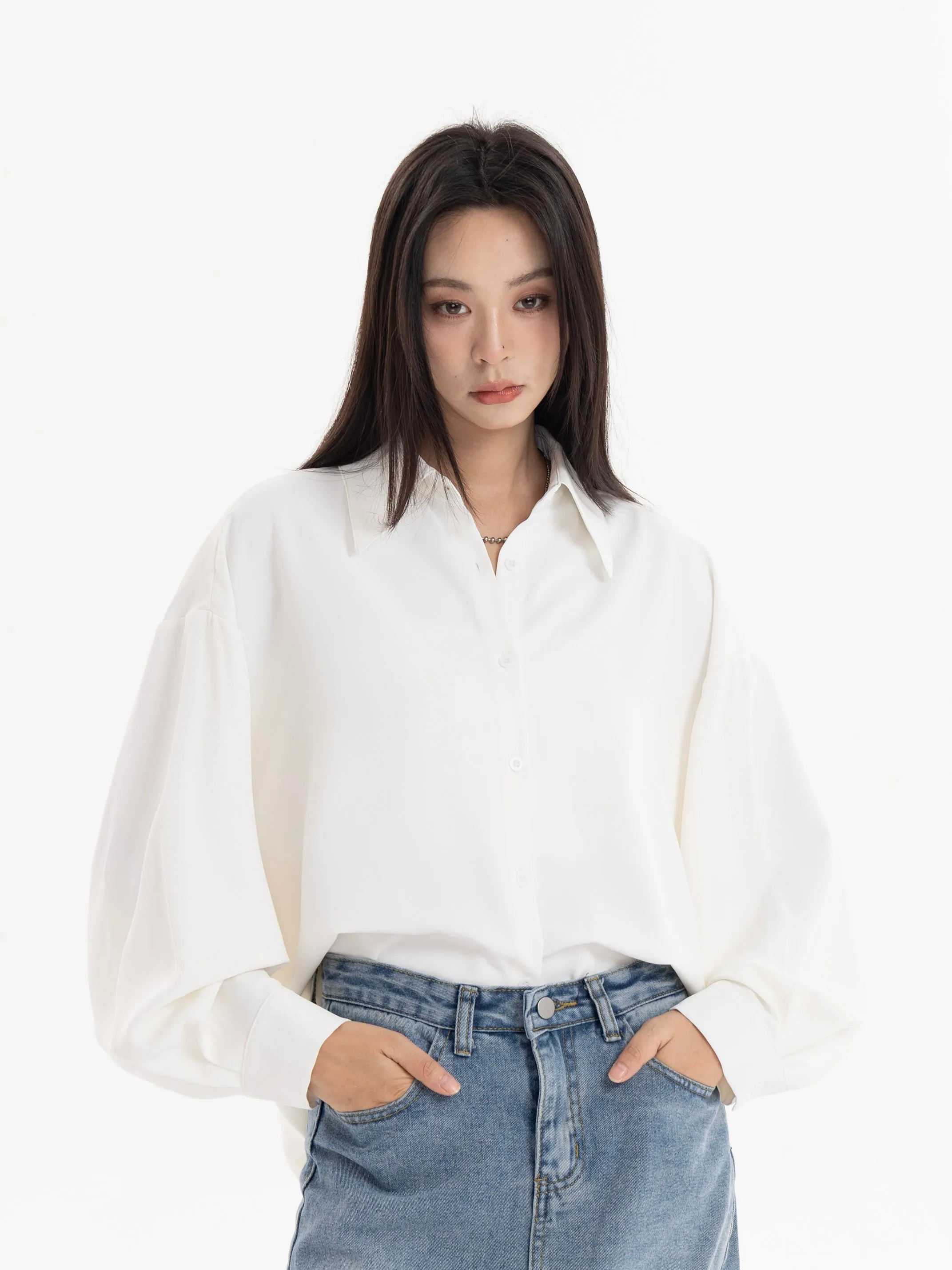 Oversized Button Shirt