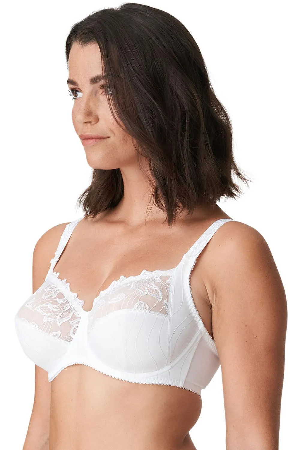 Prima Donna Deauville Full Cup Bra (Cup B-E), White (0161810)