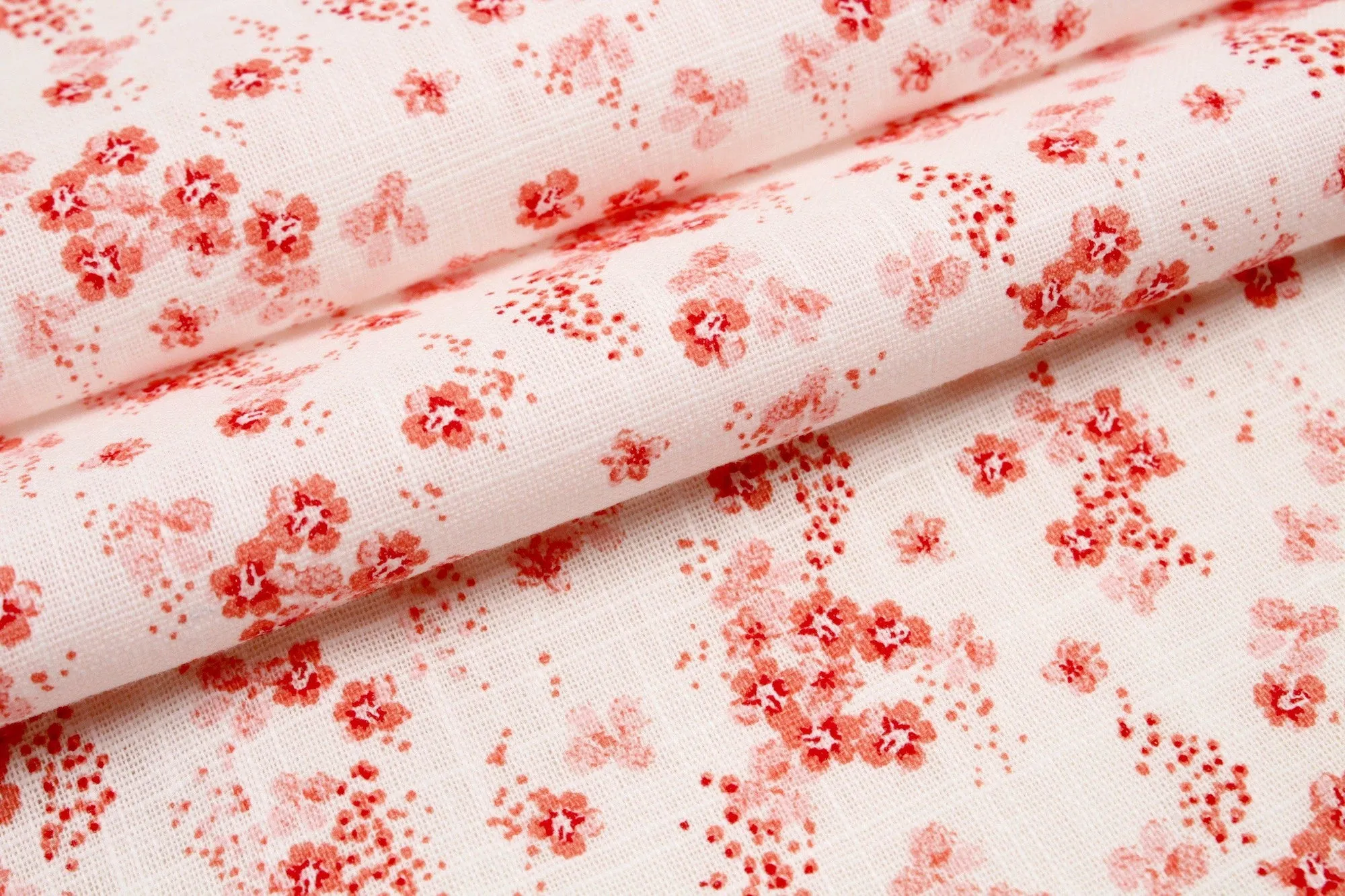 Printed Cotton Flamé Gauze - Floral