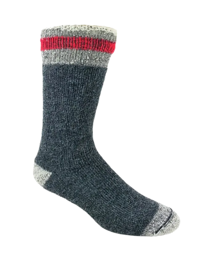 S724 Alpaca Rib Traditional Sock Mens XL