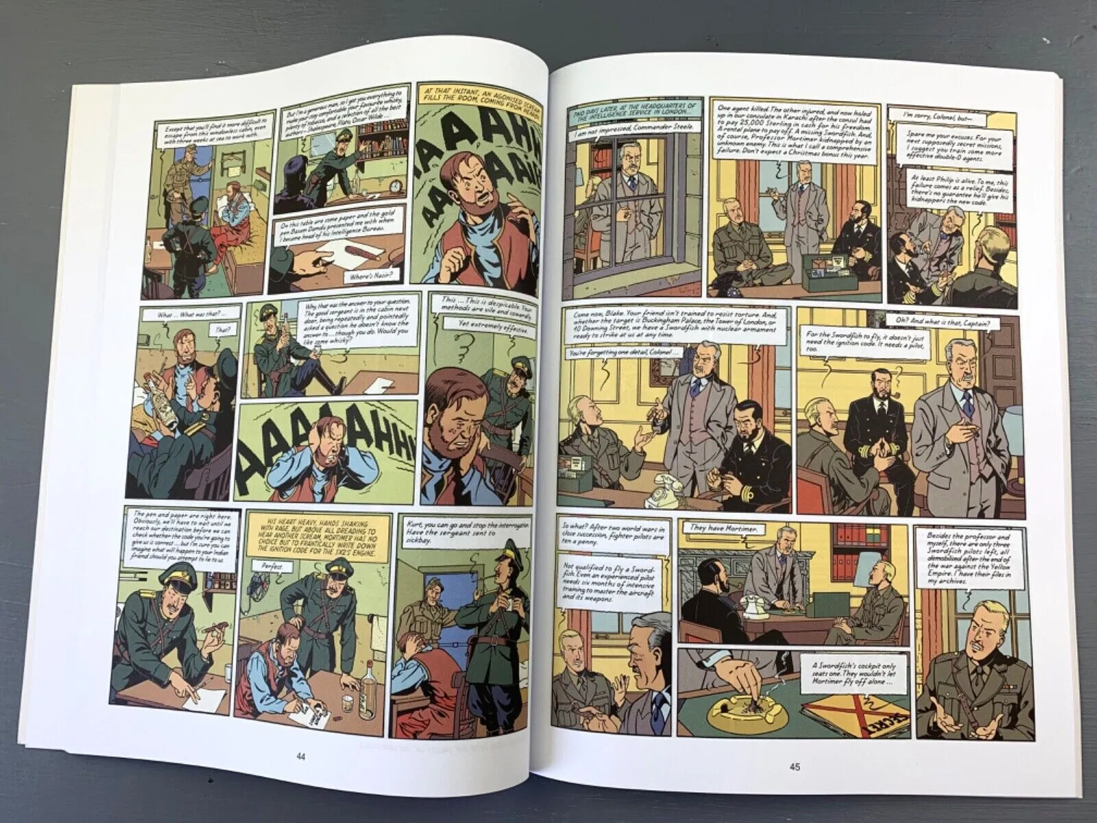 The Last Swordfish - Blake & Mortimer Comic Volume 28 - Cinebook UK Paperback Edition