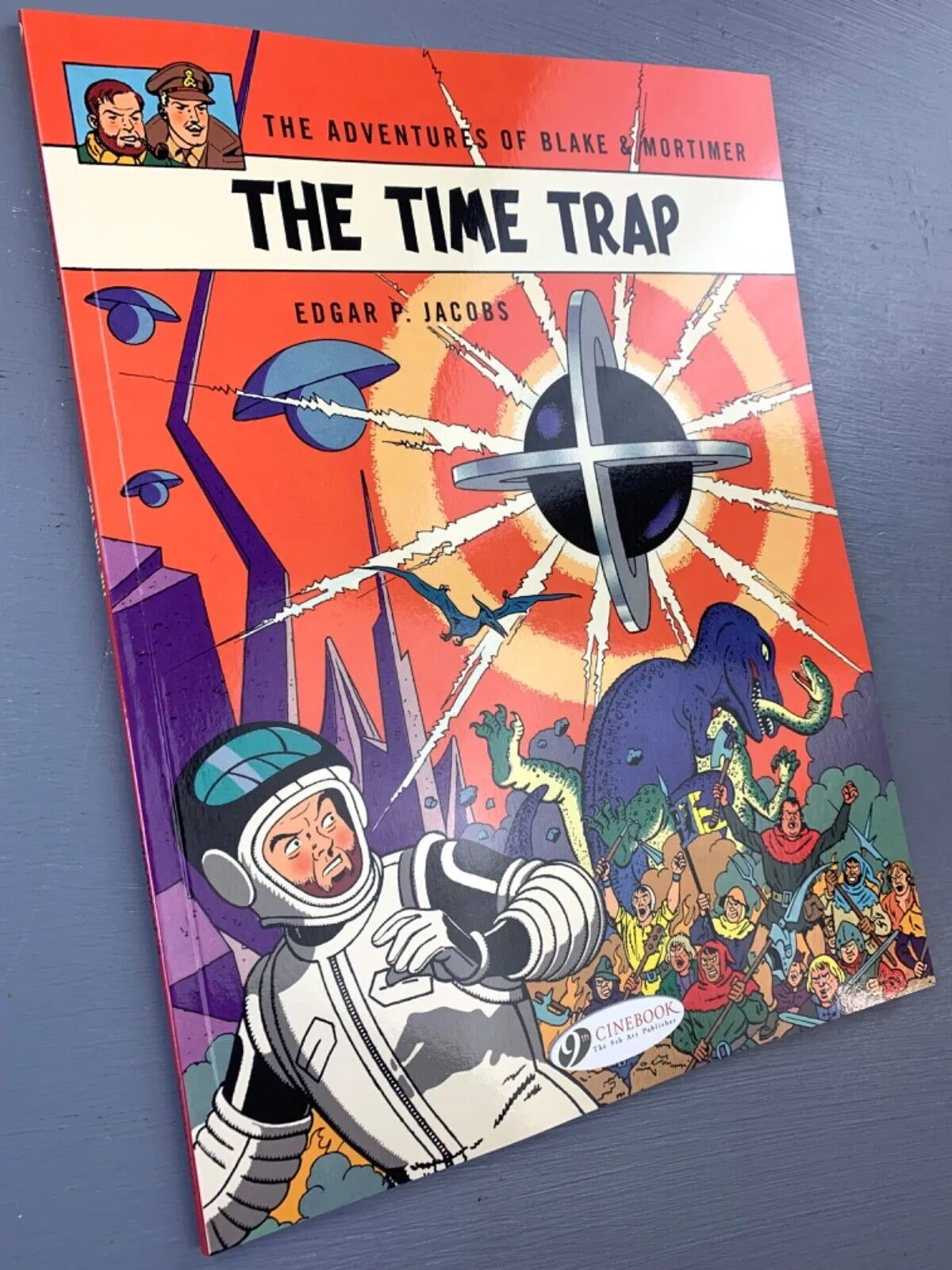 The Time Trap - Blake & Mortimer Comic Volume 19 - Cinebook UK Paperback Edition