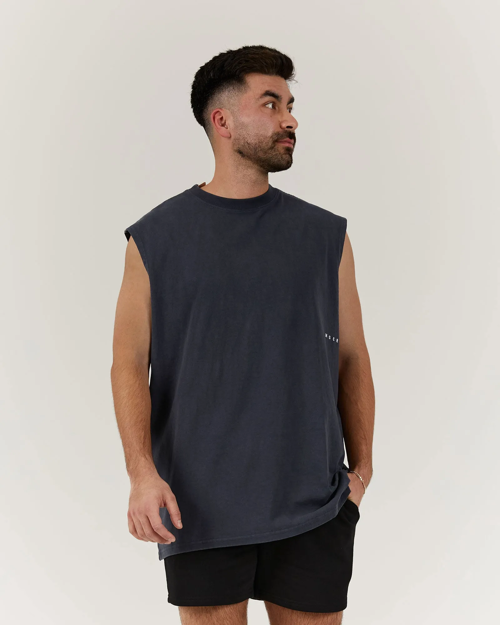 TIMELESS TANK - FADED SLATE