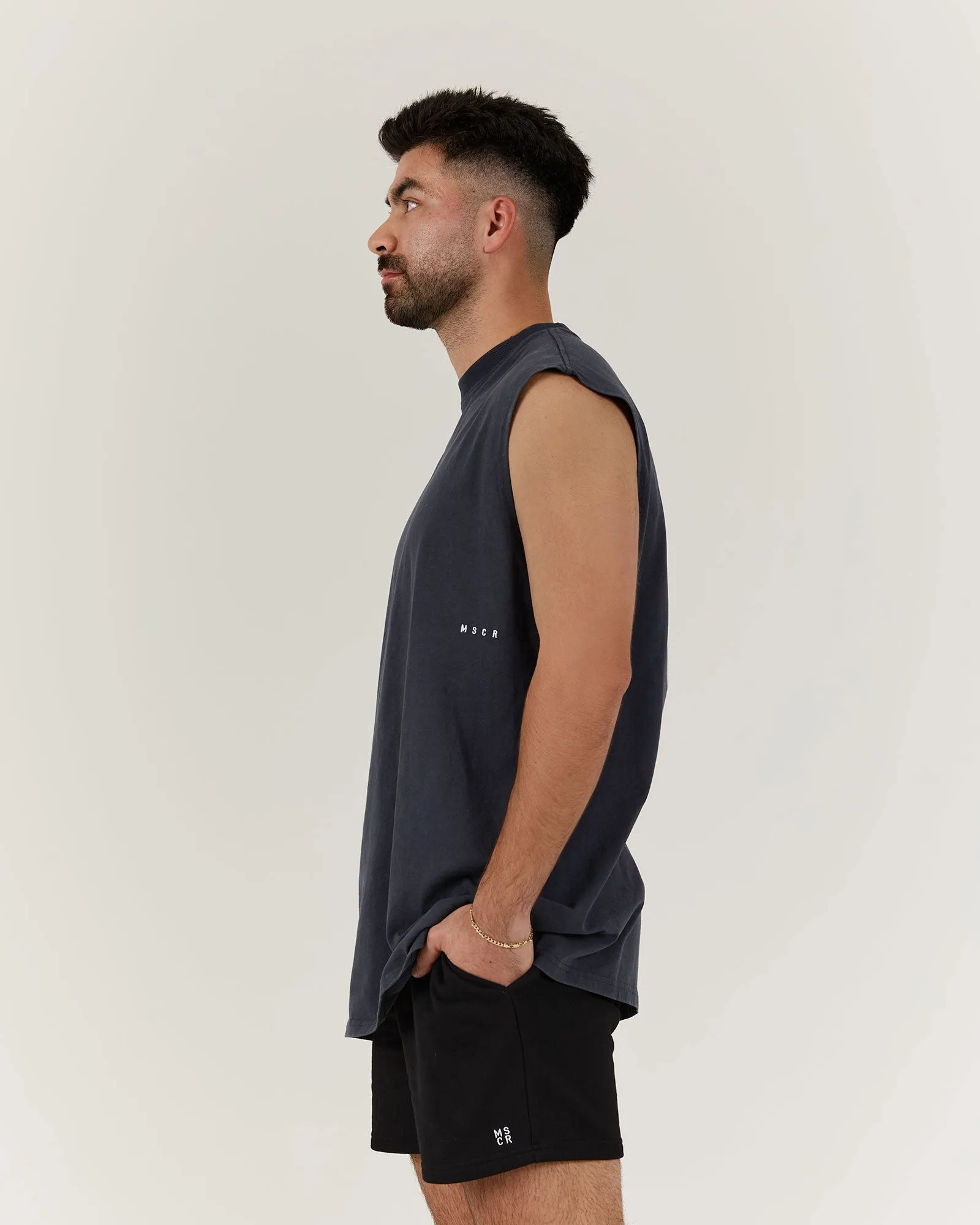 TIMELESS TANK - FADED SLATE