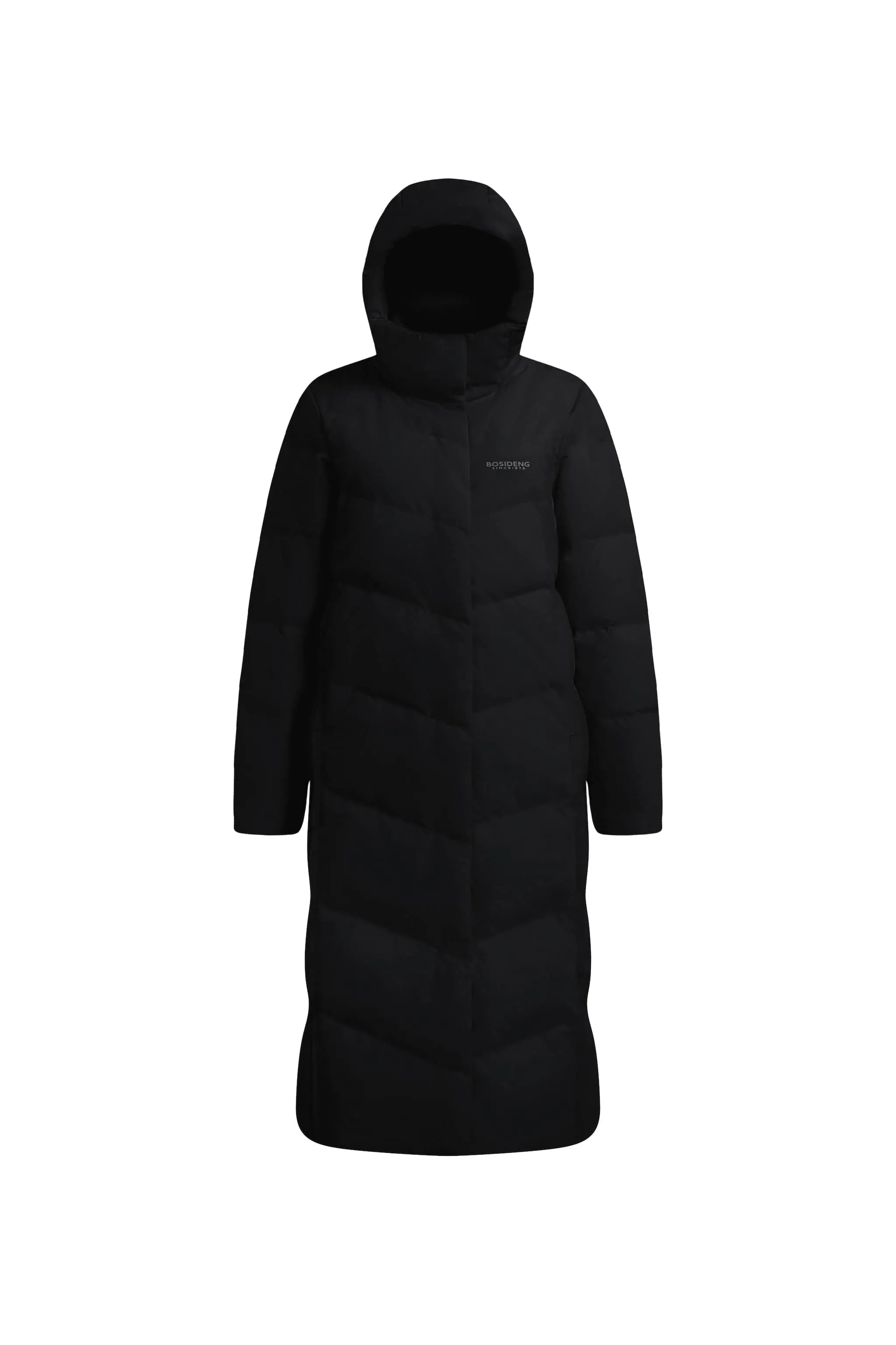 Women's Classic Casual Full Length Down Coat 5176