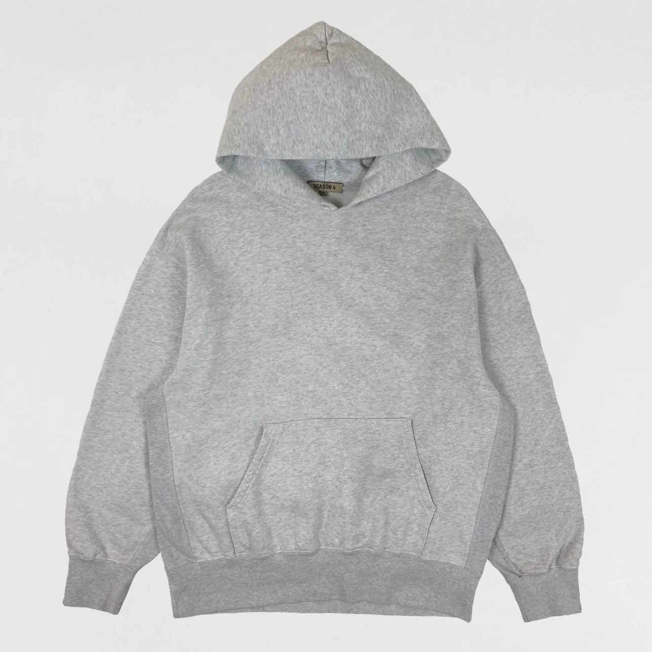 YZY SZN 4 Melange Grey Hoodie